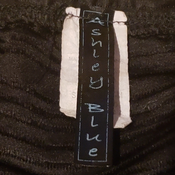 Ashley Blue XL Black Pencil Skirt - Picture 3 of 5